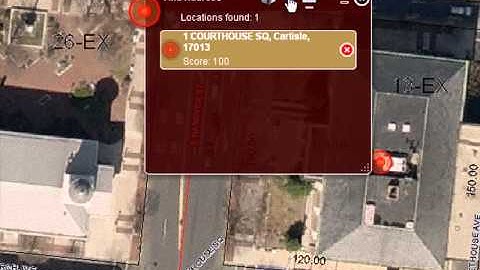 Assessment: Property Mapper - Map Coordinates