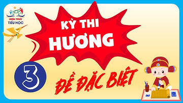 ĐỀ ÔN CẤP TỐC ĐẶC BIỆT 2 - LỚP 3 - VÒNG THI HƯƠNG - TRẠNG NGUYÊN TIẾNG VIỆT (2024 - 2025)