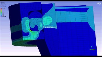 ANSYS WB Static Structural - Insertion of shaft and squeezing an o-ring seal