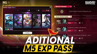 GET ADDITIONAL M5 PASS EXPERIENCE THROUGH THIS TRICK | M5 BATTLE NIGHT CHEST