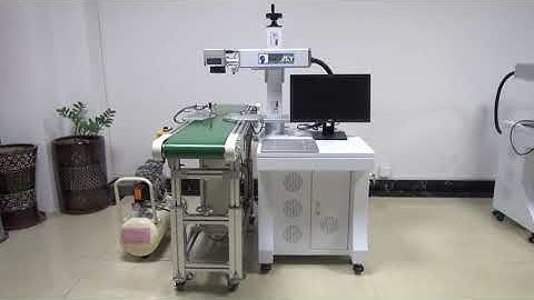 Bearings Automatic Laser Marking Machine with Conveyor - Laser Automation