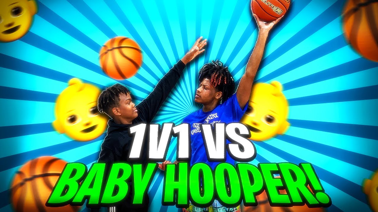 1V1 VS BABY HOOPER!👶🏽🏀