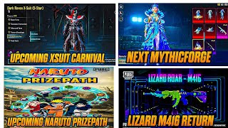 UPCOMING NARUTO PRIZEPATH🔥LIZARD M416 BACK ✅NEXT ULTIMATE SET💥NECT UC UP EVENT 😍#bgmileak #bgmi#pubg