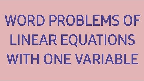 two digits number word problem from linear equations with one variable