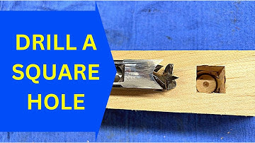 Drill a Square Hole Hollow Chisel Mortising Bit