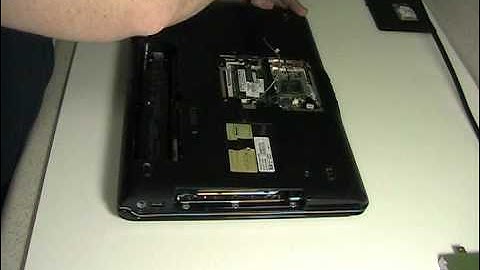 How to remove the Hard Drive on an HP Pavilion DV6000 Laptop.