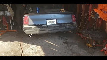 Cold start SS Monte Carlo 383 stroker open headers.