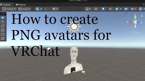 How to create PNG/Image avatars for VRChat (Simple Tutorial)