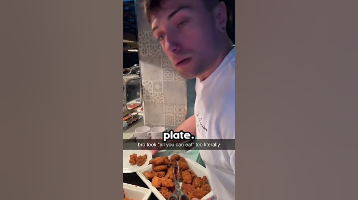 All you can eat Buffet 😂