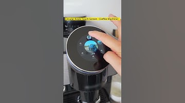 Smart Rotary Knob Circular Oled Control Panel，coffee machine，Rotary Switch，with Control Knob