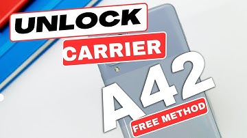 Unlock Samsung A42 Unlock T Mobile and T Mobile Network Unlock Code for Samsung A42