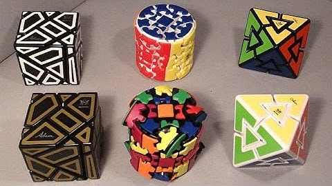 *NEW* Ghost Cubes & Gear Barrel puzzles (unboxing & demo)