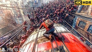 SURVIVING IN NEW YORK ZOMBIES RUSH ( PS5 PRO) Immersive Realistic ULTRA Graphics (4K 60FPS HDR)