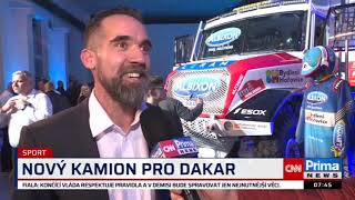 Nový Kamion Týmu Buggyra Pro Dakar 2026