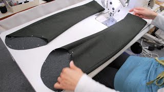 How to sew coat sleeves