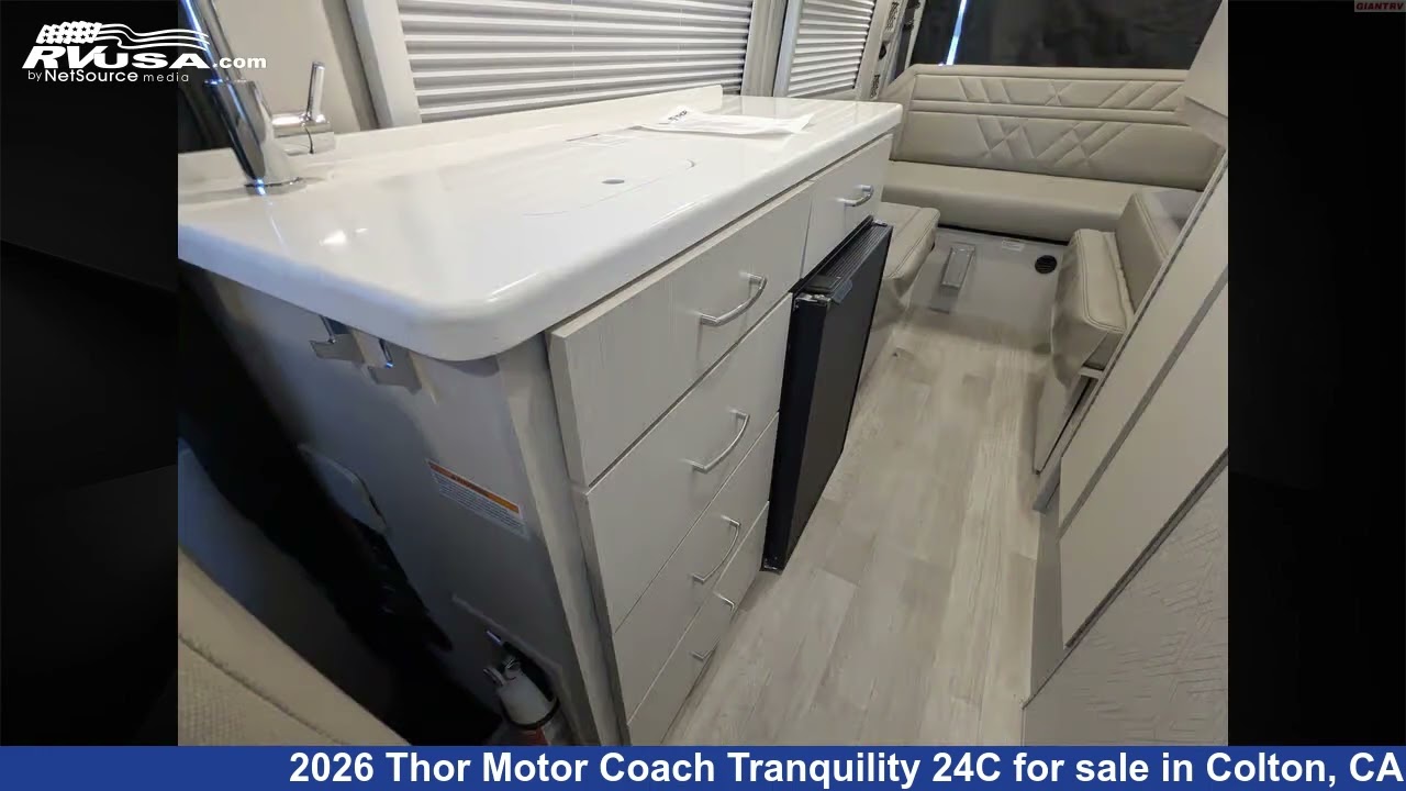 Marvelous 2026 Thor Motor Coach Tranquility Class B RV For Sale in Colton, CA | RVUSA.com