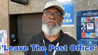CRAZY!!! Karen Attempts To Assault 1A Auditor In US Post Office And Told To Leave