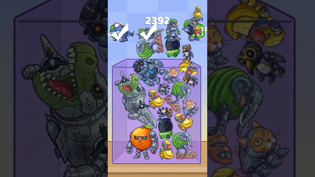 Must Game Ever MERGE FELLAS ROBOT BRAINROT New Update All Characters Mergefellas Shorts