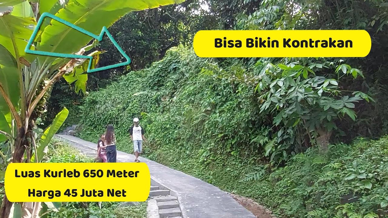 Tanah Dijual di Bogor . Pemilik Butuh Uang Untuk Biaya Sekolah