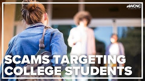 Scams targeting college students