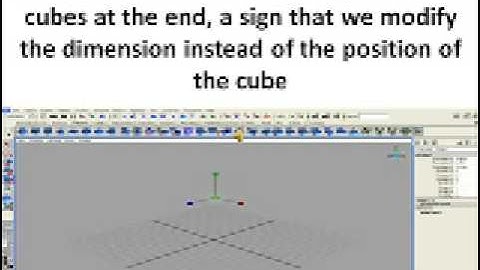 first maya 7 tutorial in iPod format