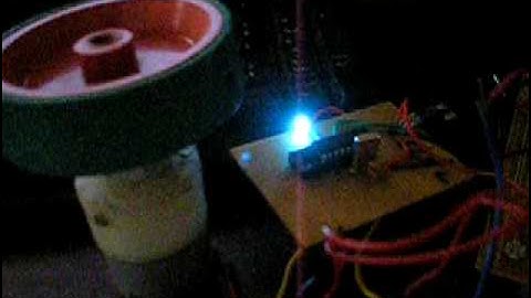 DC Motor Control using PIC16F84A