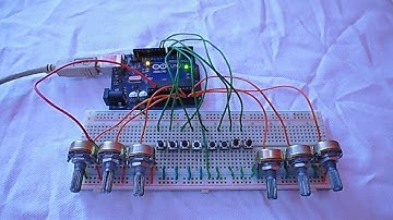 (02) (ARDUINO UNO) CONTROLADOR DJ básico MIDI USB (HIDUINO) VIRTUAL DJ "7 & 8" [MEJORADO]