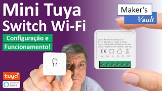 Mini Tuya Switch Wi-Fi 16A: Configuração e Funcionamento – Use com Alexa!