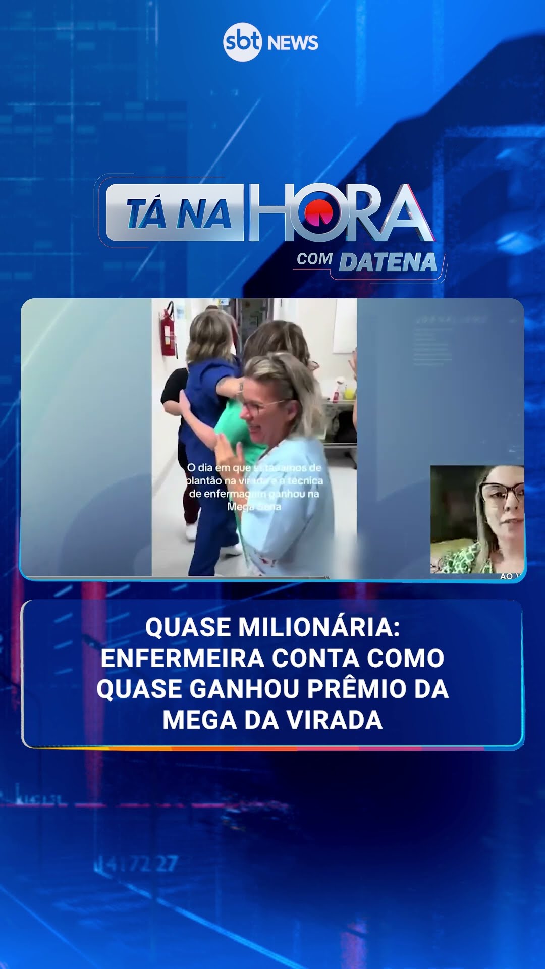 Quase Milionária: Técnica de enfermagem conta como tudo aconteceu