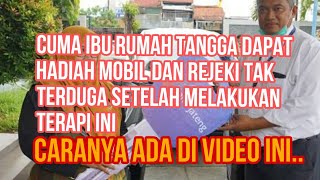 Terapi tarik rezeki dan keberlimpahan yang mudah,siapa saja bisa melakukannya tapi harus sabar