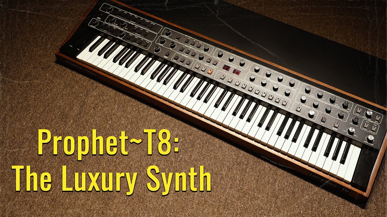 Prophet~T8: Роскошный синтезатор