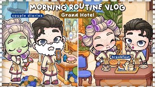 Morning Routine Vlog Grand Hotel 🏨✨🥂 | Couple Vlog | Avatar World #morning #vlog #couple #new #pazu  screenshot 4