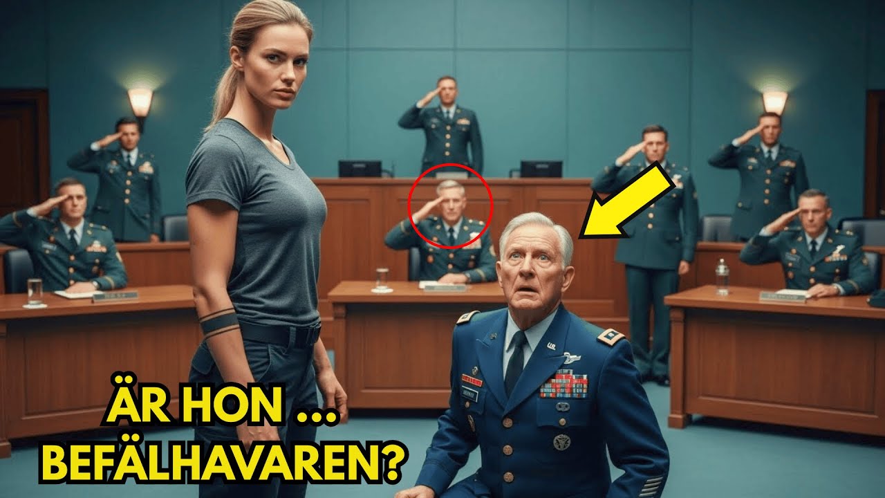 En US marin knuffade henne i mässen – då kom alla fyra generaler in och salutade henne!