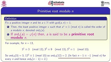 Primitive roots (MATH)