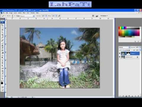 Cara mengganti background foto menggunakan Photoshop YouTube