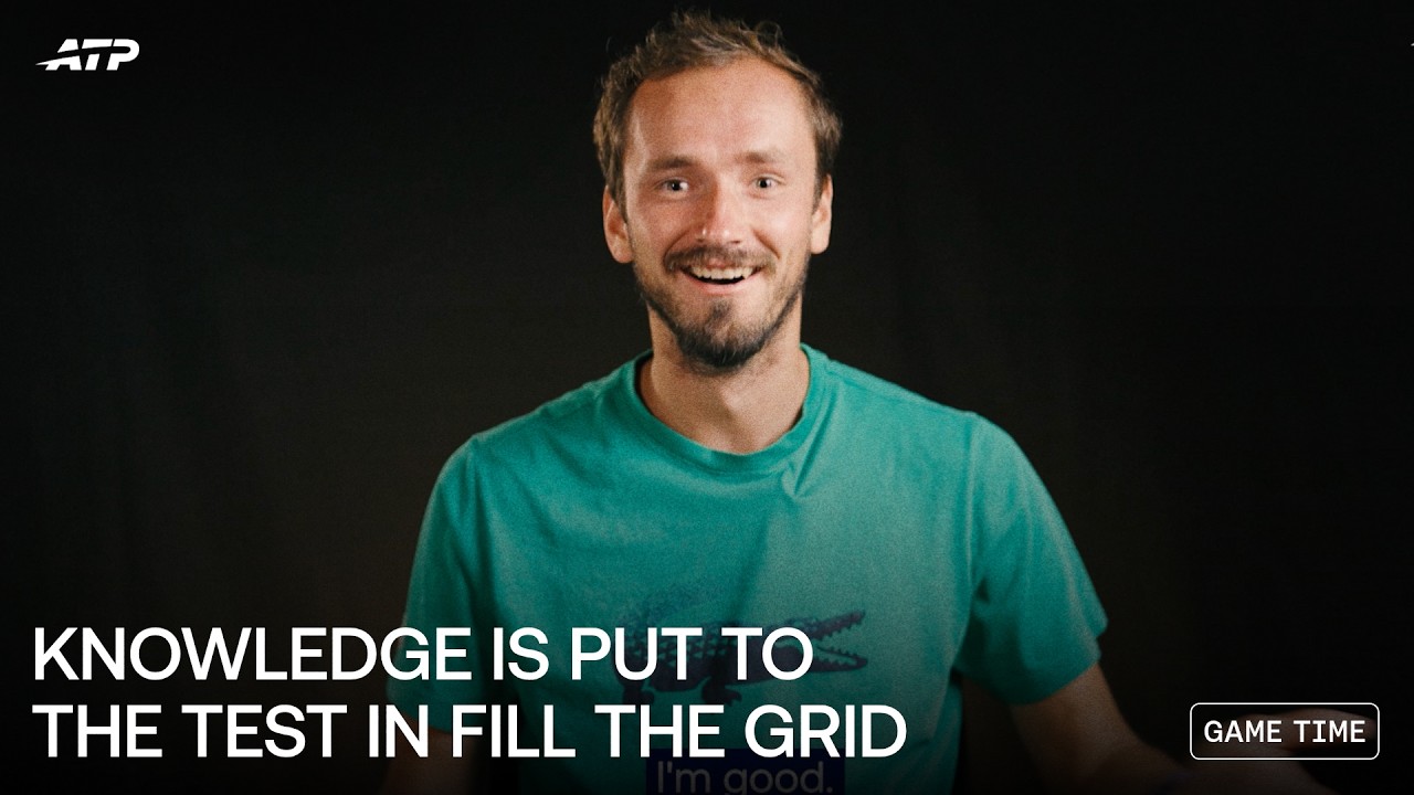 Can Tennis Players Fill The Grid With Their Tennis Knowledge 🤔💡