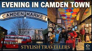 Camden Market London Evening Walk | Best Food, Street Art & Hidden Gems#CamdenMarket #CamdenTown