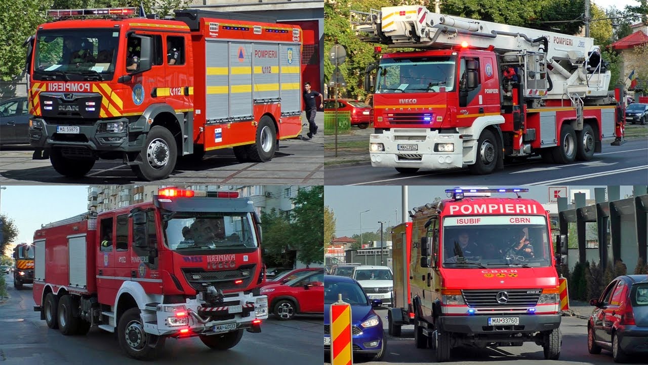 Partea 3 - România│Autospecială│Pompierii - SMURD ► ISU București-Ilfov