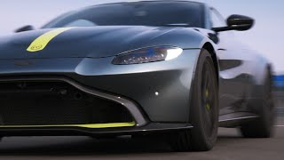 Aston Martin Vantage AMR | engine sound, acceleration, track performance | Car Boldie
