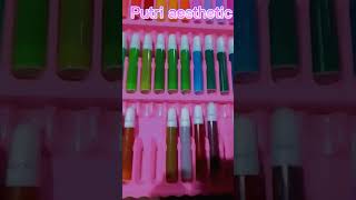 Ngerapiin Pensil Warna Dan Sepidol Chek Maaf Ya Kalo Agak Berisik
