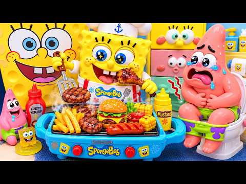 2 Hours Satisfying with Unboxing SpongeBob Funny BBQ Kitchen & Patrick Toilet Playset 🍔🚽 Toys ASMR