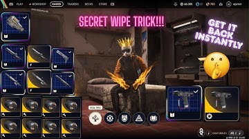ARC RAIDERS: INSANE SECRET WIPE TRICK! Get You Gear & Blueprints BACK INSTANTLY!🤯