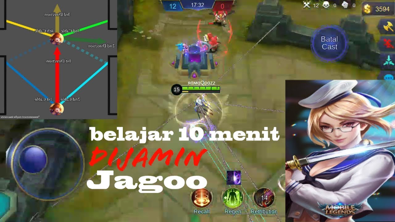 TIPS & TRIK MENGGUNAKAN FANNY (LANGSUNG PRO) | Mobile Legend