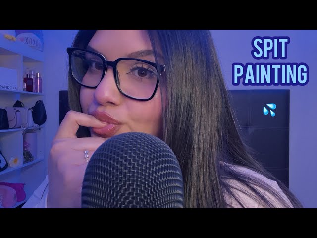 Spit painting, Mouth Sounds 