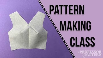 Dart Manipulaion to Neck Line - Pattern making for beginners - ✂️ Professor Pattern