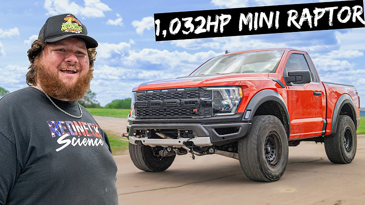 I Twin-Turbo’d My Mini V8 Ford Raptor