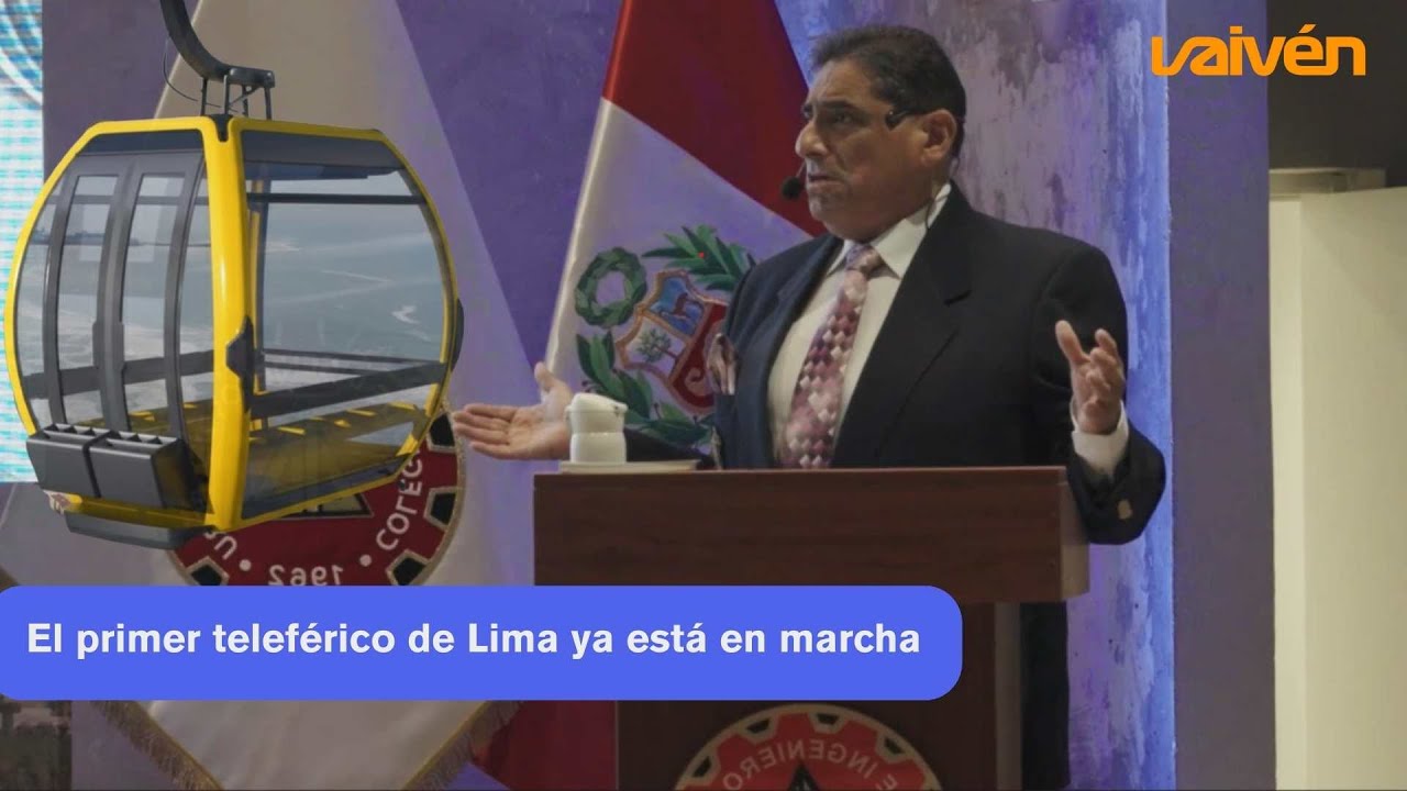 Carlos Álvarez presenta el Teleférico Vaivén: proyecto de clase mundial