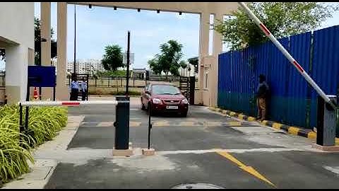 Boom Barrier Vehicle Rfid Drive through