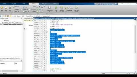 Unit step, Impulse, Ramp and Rectangular Pulse in Matlab For Non Continuous Signals