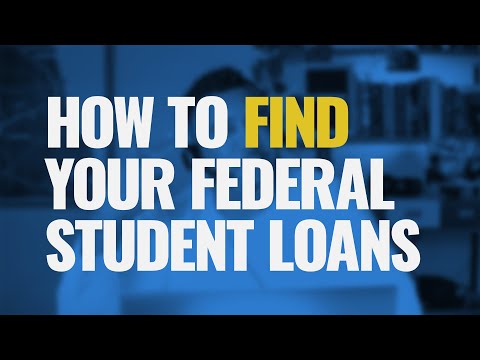 How to View Your Federal Student Loans